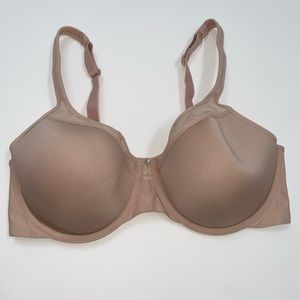 Bali One Smooth U Ultra Light Illusion Neckline Underwire Bra style #3439 nude